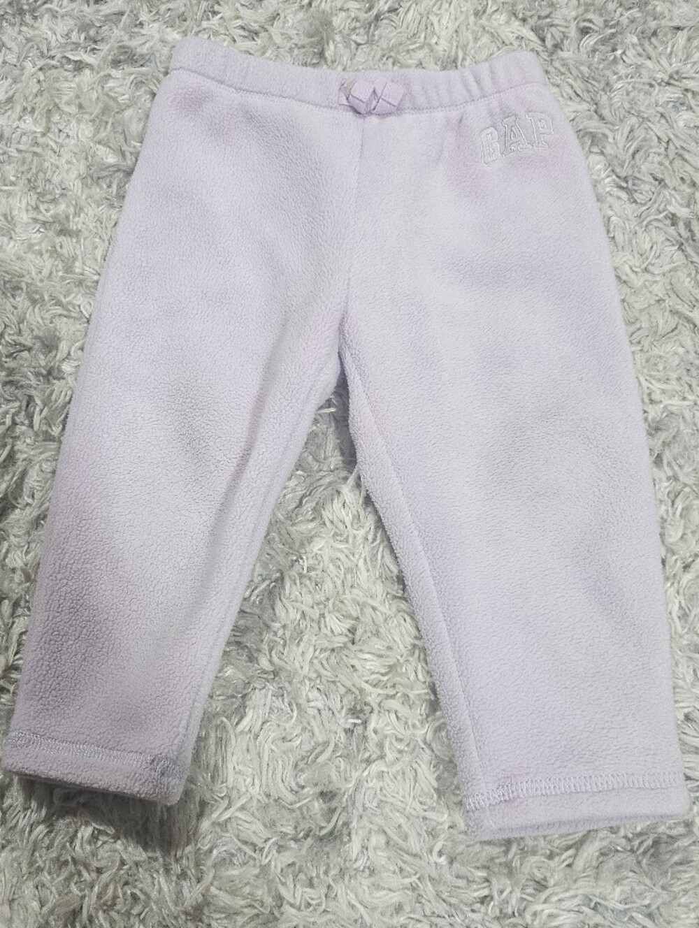 2/20$ GAP Kids Plush Lavender Fleece Bottoms
